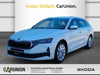 Gebraucht Skoda Octavia Selection 150 PS (110 kW) 2024 Moonweiss metallic met. Kombi
