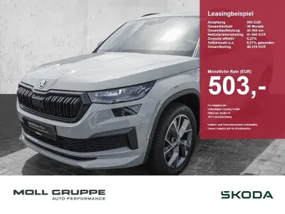 Gebraucht Skoda Kodiaq SportLine 200 PS (147 kW) 2024 Stahlgrau SUV