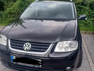 Gebraucht VW Touran Trendline 140 PS (102 kW) 2005 Schwarz Van / Kleinbus