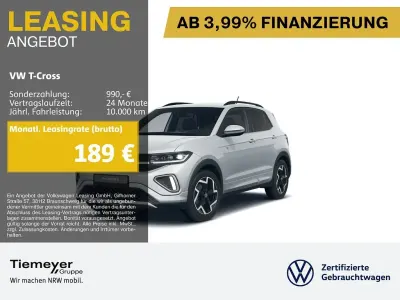 Używany VW T-Cross R-line 150 KM (110 kW) 2025 Srebrny SUV