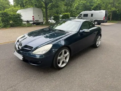 Gebraucht Mercedes SLK200 Edition 163 PS (119 kW) 2007 Blau Cabrio