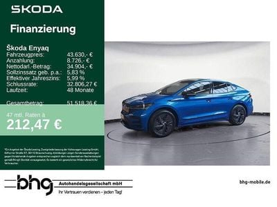 Gebraucht Skoda Enyaq iV RS 250 kW (340 PS) 2024 Blau SUV