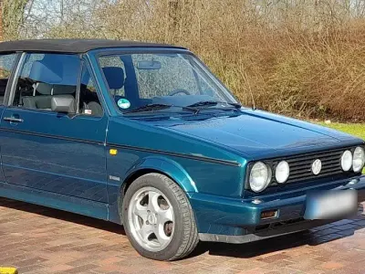 Gebraucht VW Golf Cabriolet 98 PS (72 kW) 1992 Grün Cabrio