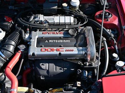 Gebraucht Mitsubishi Eclipse 150 PS (110 kW) 1992 Rot Coupé