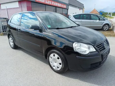 Gebraucht VW Polo 60 PS (44 kW) 2009 Schwarz Kleinwagen