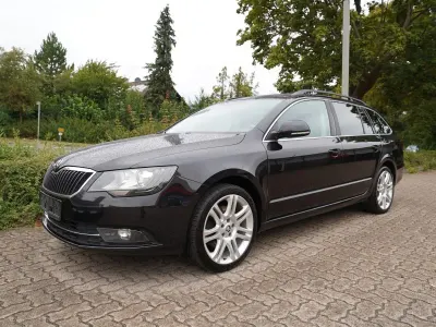 Gebraucht Skoda Superb Best of 170 PS (125 kW) 2015 Schwarz Kombi