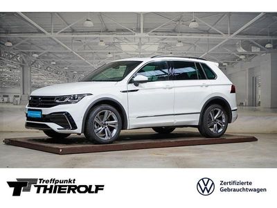 Pure white Gebraucht 2023 VW Tiguan R-line SUV | 40.680 € (Etwas zu teuer)