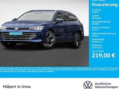 Blau Gebraucht 2025 VW Passat Elegance Kombi | 42.988 € (Superpreis)