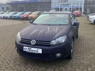 Gebraucht VW Golf Cabriolet Basis 105 PS (77 kW) 2011 Dark purple metallic Cabrio