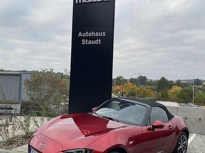 Gebraucht Mazda MX5 Exclusive-Line 132 PS (97 kW) 2025 Soul red crystal m Cabrio