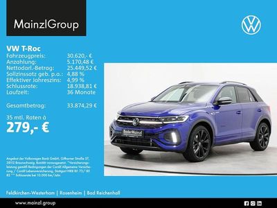 Gebraucht VW T-Roc R-line 150 PS (110 kW) 2025 Blau SUV