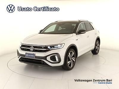Second-hand VW T-Roc R-line 150 CP (110 kW) 2022 Alb SUV