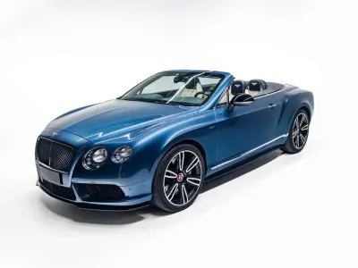 Brugt Bentley Continental GT Convertible 529 HK (389 kW) 2014 Blå Cabriolet