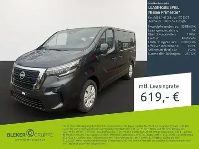 Second-hand Nissan Primastar Tekna 231 CP (169 kW) 2025 Gri Monovolum