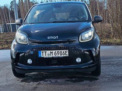 Schwarz Gebraucht 2022 Smart ForFour Electric Drive Exclusive Limousine | 10.300 € (Guter Preis)