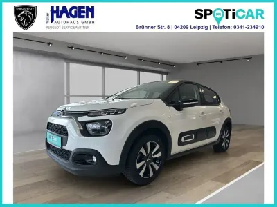 Gebraucht Citroën C3 PureTech 83 PS (61 kW) 2020 Polarweiß Kleinwagen
