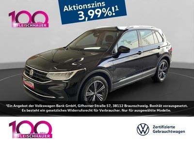 gebraucht VW Tiguan Active 1.5 l TSI LED Navi ACC Carplay Kamera