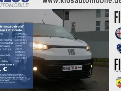 Neu Fiat Scudo Comfort 150 PS (110 kW) 2026 Weiß Van