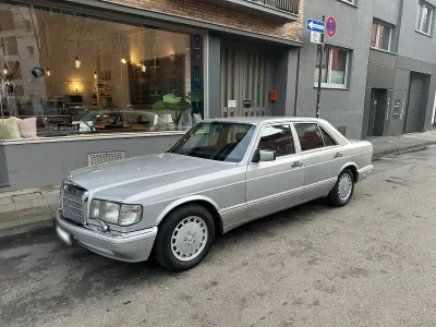 Gebraucht Mercedes 500 SE 252 PS (185 kW) 1987 Silber Limousine