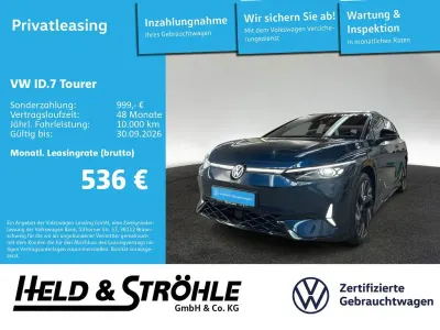Gebraucht VW ID.7 GTX 250 kW (340 PS) 2025 Blau Kombi