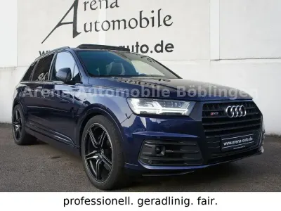 Brugt Audi SQ7 Sport 435 HK (319 kW) 2018 Blå SUV