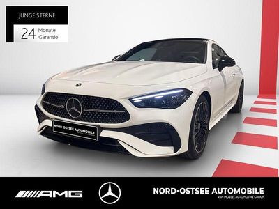 Gebraucht Mercedes CLE220 Premium 197 PS (144 kW) 2024 Unilack polarweiß Coupé