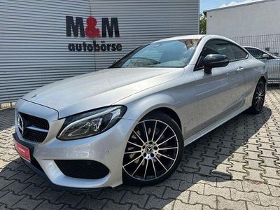 Usata Mercedes C300 AMG line 245 CV (180 kW) 2017 Argento Coupé