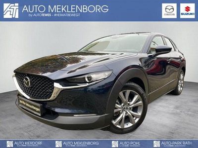 Deep crystal blue Gebraucht 2022 Mazda CX-30 Selection SUV | 25.490 € (Fairer Preis)