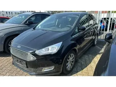 Gebraucht Ford C-MAX Titanium 125 PS (91 kW) 2019 Schwarz Van / Kleinbus
