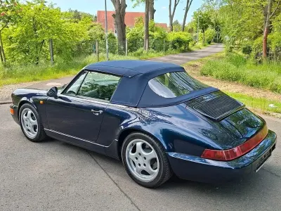 Gebraucht Porsche 964 250 PS (183 kW) 1992 Blau Cabrio