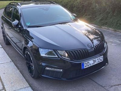 Gebraucht Skoda Octavia RS 184 PS (135 kW) 2018 Schwarz Kombi