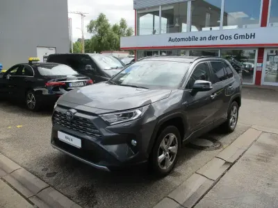 Gebraucht Toyota RAV4 Hybrid 218 PS (160 kW) 2019 Grau SUV