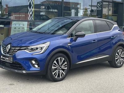 Blau Gebraucht 2021 Renault Captur Initiale Paris SUV | 19.990 € (Etwas zu teuer)