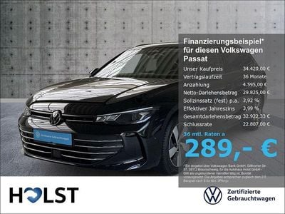 Gebraucht VW Passat Business 150 PS (110 kW) 2024 Grenadillschwarz metallic Kombi