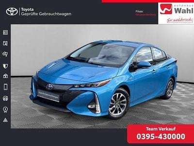 Gebraucht Toyota Prius Plug-in Hybrid Executive 122 PS (89 kW) 2019 Aqua blue metallic Kleinwagen