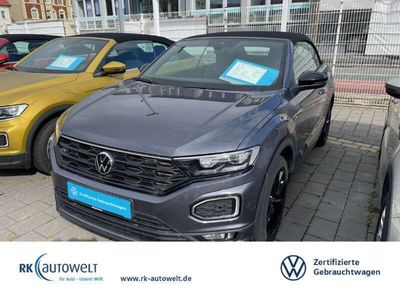 Gebraucht VW T-Roc Cabriolet R-line 150 PS (110 kW) 2021 Rauchgrau metallic Cabrio