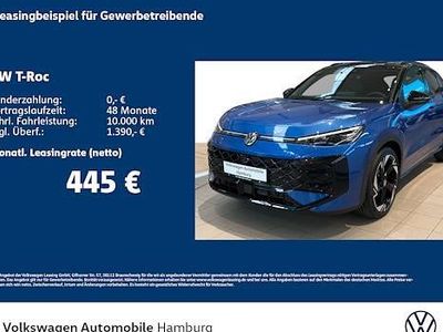 Neu VW T-Roc R-line 150 PS (110 kW) 2025 Blau SUV