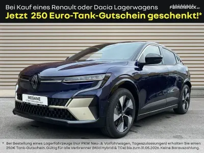 Ny Renault Megane E-Tech Iconic 160 kW (218 HK) 2025 Blå Sedan