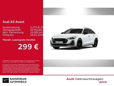 Weiß (gletscherweiß metallic) Gebraucht 2025 Audi A5 Edition .1 Kombi | 52.480 € (Fairer Preis)