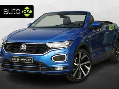 Gebraucht VW T-Roc Cabriolet R-line 150 PS (110 kW) 2021 Blau Cabrio