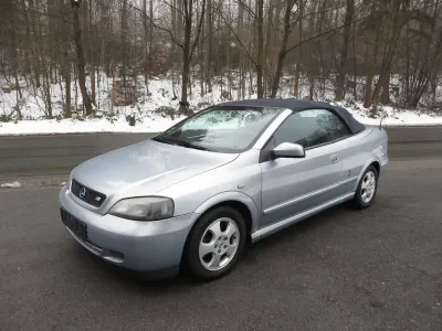 Gebraucht Opel Astra 125 PS (91 kW) 2001 Silber Cabrio