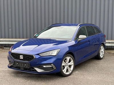 Begagnad Seat Leon FR 150 HK (110 kW) 2021 Blå Sedan