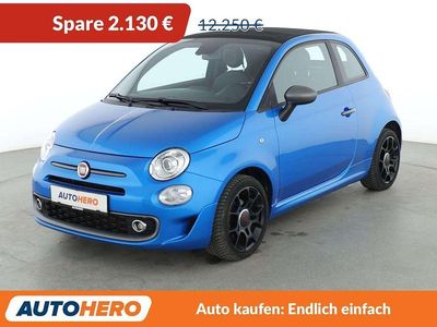 Gebraucht Fiat 500C S 105 PS (77 kW) 2018 Blau Cabrio