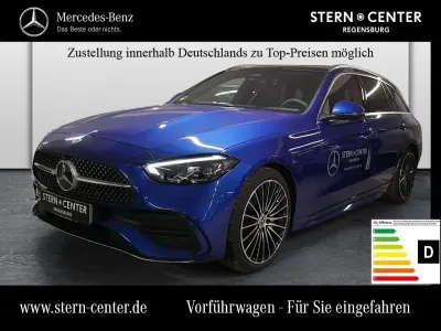 Gebraucht Mercedes C200 AMG 163 PS (119 kW) 2026 Blau Kombi