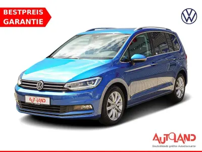 Gebraucht VW Touran Highline 150 PS (110 kW) 2019 Blau Van / Kleinbus