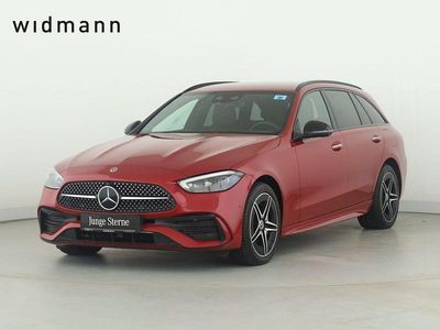 Usata Mercedes C300e AMG 313 CV (230 kW) 2023 Rosso Station wagon