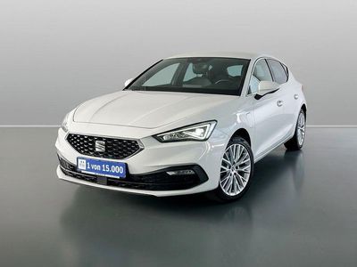 Usata Seat Leon XCELLENCE 150 CV (110 kW) 2021 Bianco Berlina