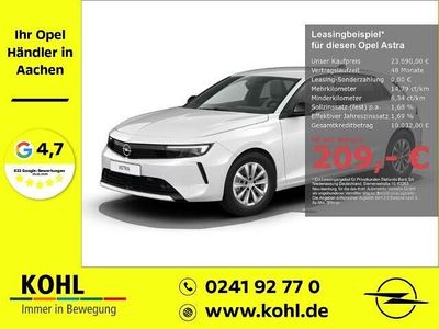 Neu Opel Astra Edition 131 PS (96 kW) 2025 Weiss Limousine
