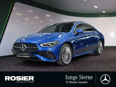 Gebraucht Mercedes CLA250e AMG 218 PS (160 kW) 2025 Blau / spektralblau (metallic) Limousine