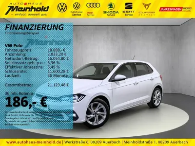 Gebraucht VW Polo Style 95 PS (69 kW) 2022 Weiß Limousine